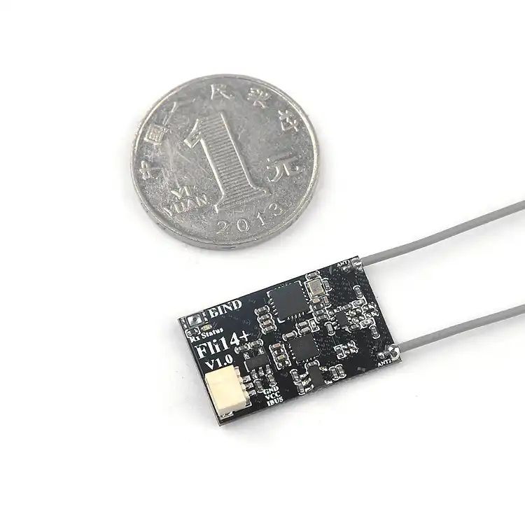 Мини приемник Fli14 + 14CH совместимый с Flysky AFHDS 2A выходом PA OSD для телефона передатчик