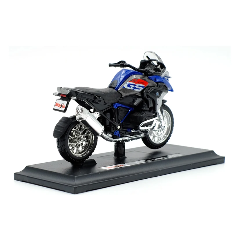 Premium 1:18 Alloy Diecast Motorcycle Toy with Functional Shock Absorbers - Perfect for Collectors and Gifts for Children