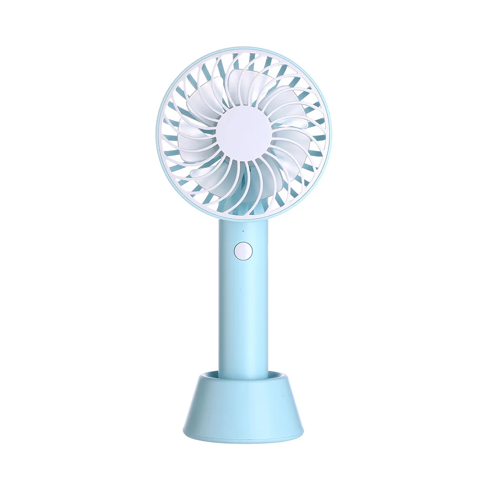 

Colorful Mini USB Night Light Rechargeable Air Cooling Fan Desk Fan Home Student Dormitory Portable Desktop Office