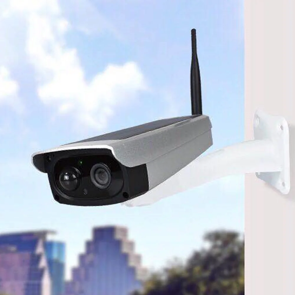 

Camera Surveillance Wireless Waterproof WIFI High Definition Infrared Night Vision Solar Powered