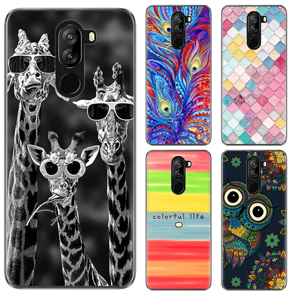 

New Arrival Phone Case For Doogee X60L 5.5-inch Fashion Design Art Painted TPU Soft Case