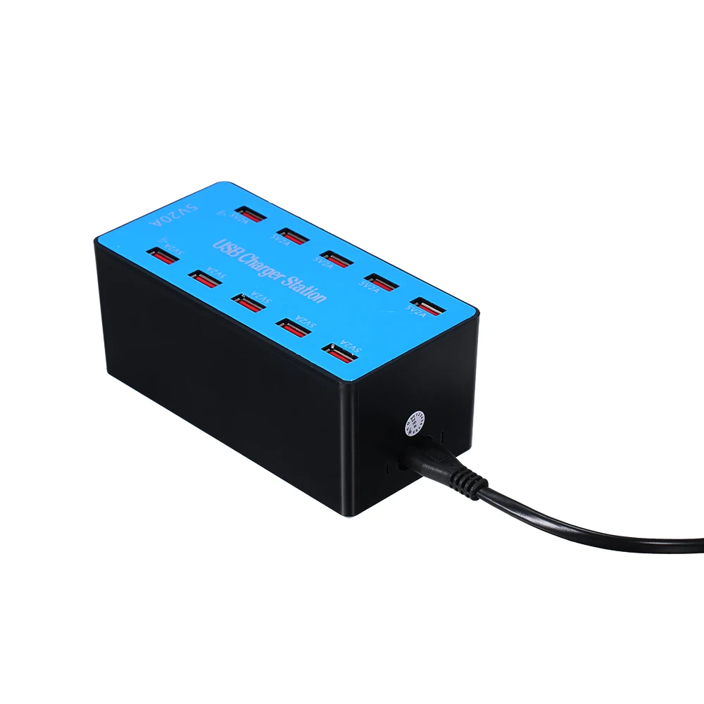 USB Smart with 10 Ports Power Adapter of Universal Compatibility