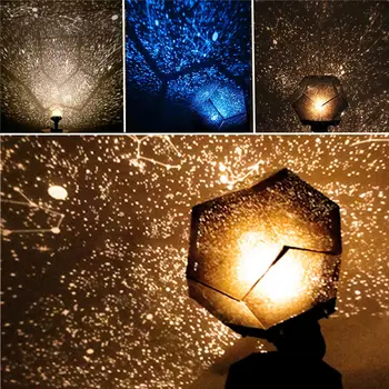 

Star 2 Lamp Bulbs 3 Bulb Light Color Starlight Projection Lamp Kit Warm White Blue Rotating Base Adjustable Project Clear Night