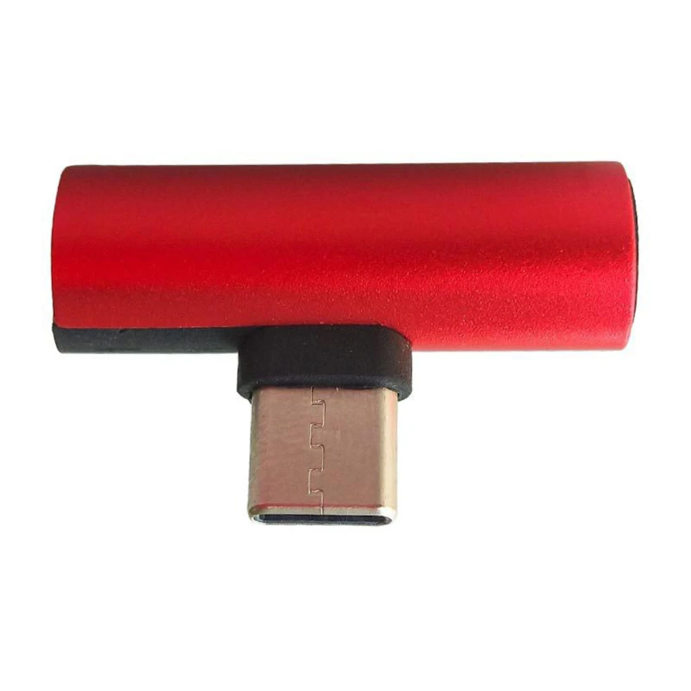 2 в 1 Тип C до 3 5 мм разъем для наушников зарядный конвертер USB Type аудио адаптер