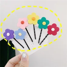 6 стильные модные заколка для волос, заколка-цветок, челка, сломанная Милая шпилька с животными, тиара, аксессуары для волос для девочек