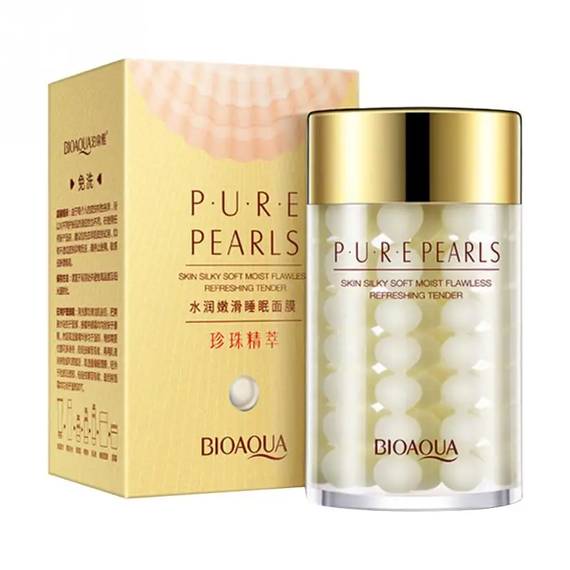 

Moisturizing Wash off Face Mask Pearls Anti Wrinkle Sleeping Skin Care Mask