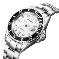 relogio masculino New brand wristwatch mens designer watches automatic watch men day date fashion luxury Automatic silver clock