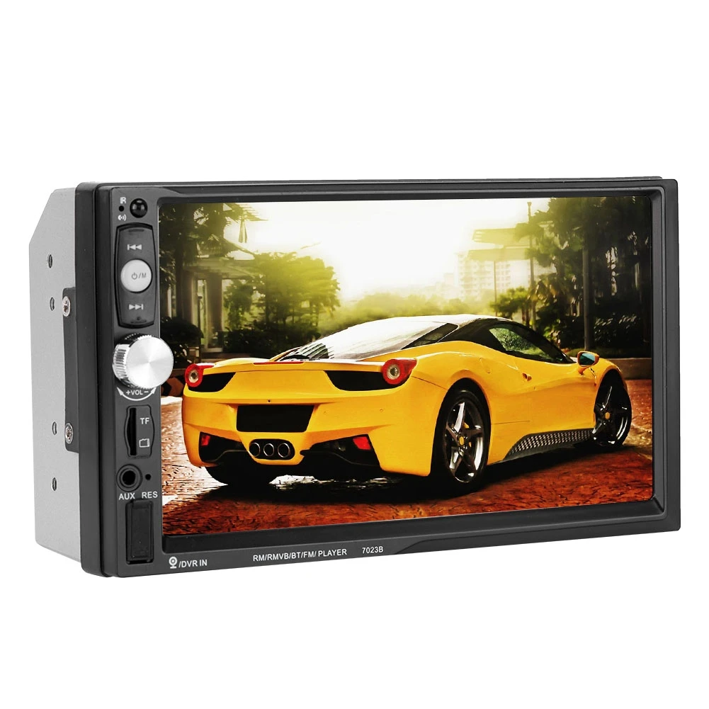 7 дюймовый 2 Din Автомобильный MP4/MP5 плеер беспроводной WiFi Bluetooth 4 0 U диск/TF/USB/FM/AUX для