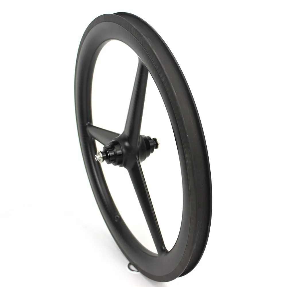 ELITEWHEELS трехспицевый клинчер 406 мм углеродная колесная установка BMX Foding