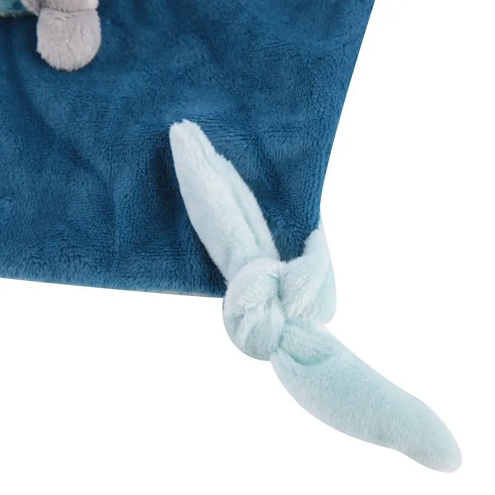 Детское успокаивающее полотенце с милыми мультяшными животными, мягкое плюшевое полотенце для детей