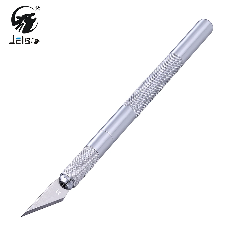 

Jelbo 6 Blade Carve Knife Extra Backup Tool Sharp Carving Pen Knife Sculpture Engrave Graver Cutter Craft Wood Cut Film Tools
