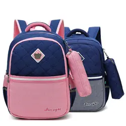 Модные ортопедические школьный рюкзак для девочек сумки на молнии малыш школьная сумка, очаровательные детская школьная сумка для девочек