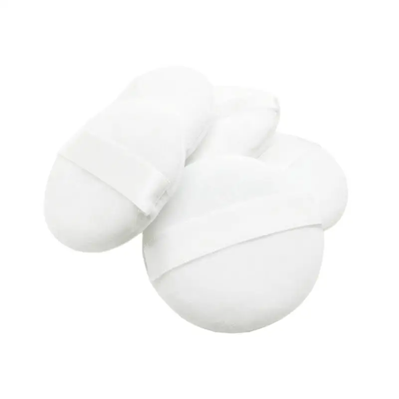 5 шт. ленточный порошковый слоеный детский спонж для тела Чистый хлопок Круглый Макияж Гладкий женский макияж основа красота для макияжа инструменты