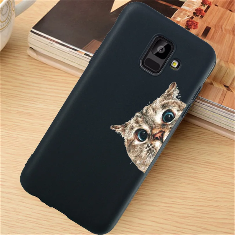 Силиконовый чехол из ТПУ с рисунком для Samsung Galaxy J6 J4 Plus J2 Pro 2018 противоударный