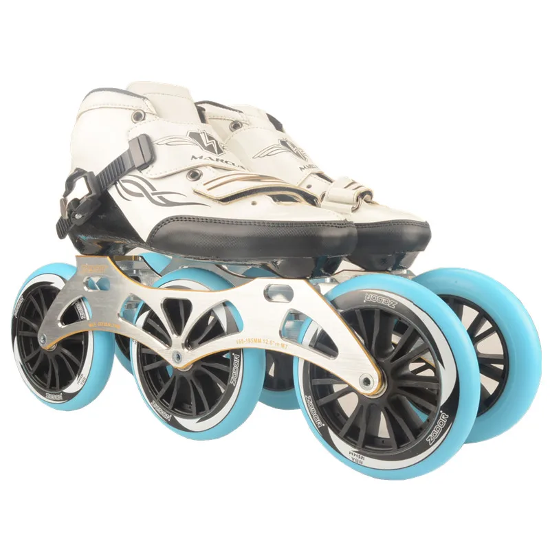 

Cityrun Speed Inline Skates Carbon Fiber Professional Competition Skates 3 Wheels 125mm Racing Skating Patines Similar