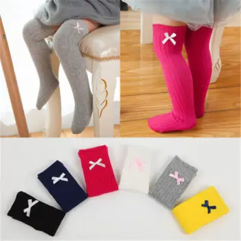 

PUDCOCO Baby Boys Girls Toddler Kids Bow Cotton Warm Princess Tights Stockings 1 Pair