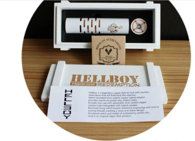 

Mechanical Mod 100% original 18650 Hellboy mod