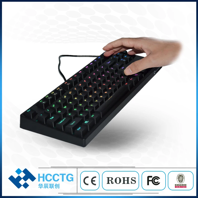 Механическая игровая клавиатура с белой подсветкой Cherry MX|Клавиатуры| |
