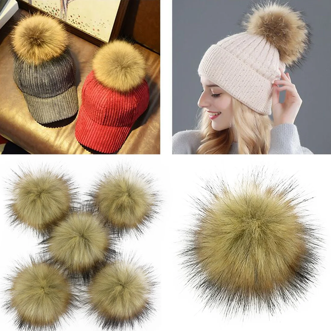 

Trend Imitation Scorpion Imitation Rabbit Hair Ball Fashion Wild Environmental Artificial Hair Ball Imitation Fox Hair Ball
