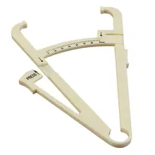 3 in 1 Foldable Body Fat Caliper Clip Tong Fitness Fat Monitor Body Fat Tester Kit Body Weight Control Slimmer Fat Measure Tool