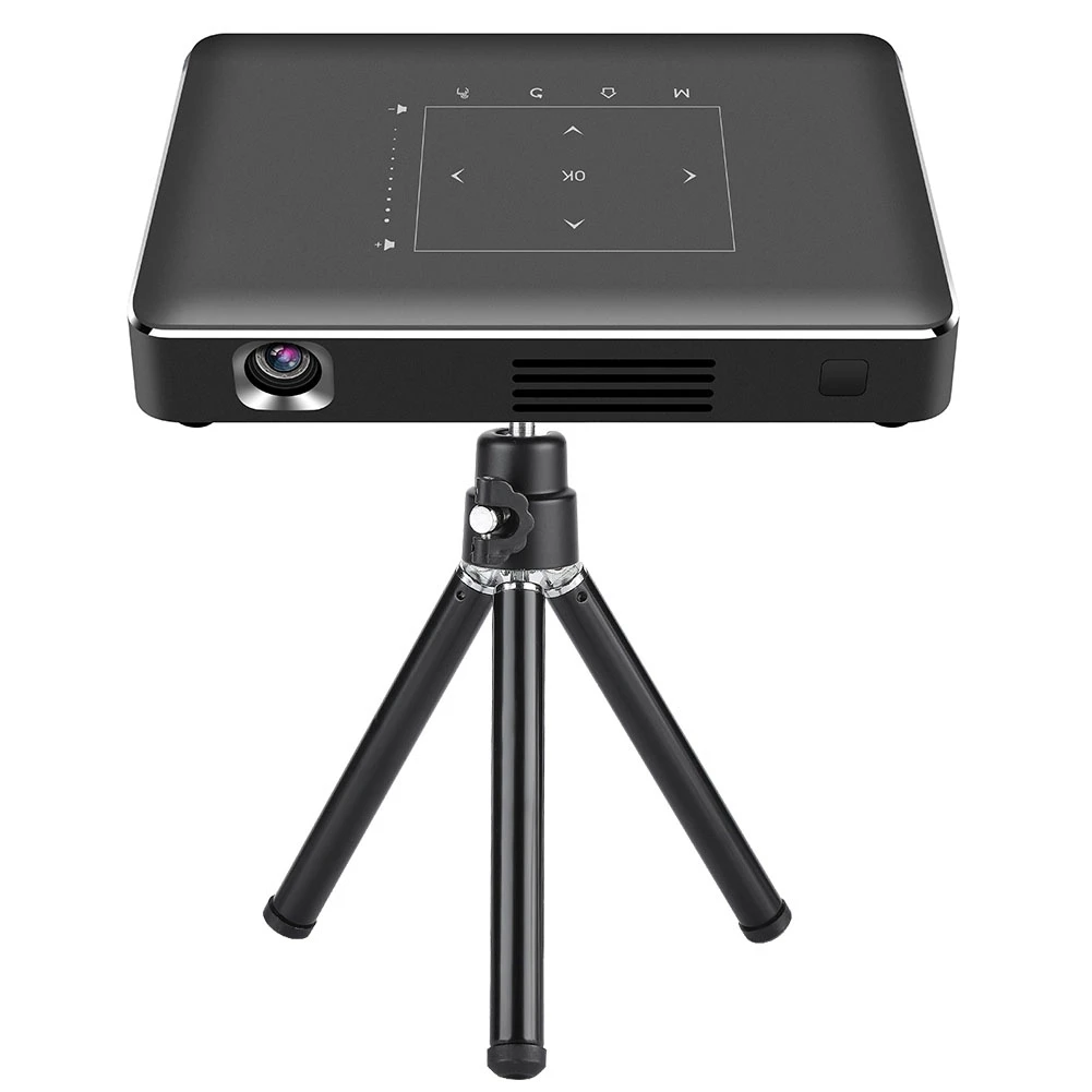 Smart Projector Home Theater Kit Portable Mini Projector Support IR Wifi 4K HD For Android Mobile Phone Projector