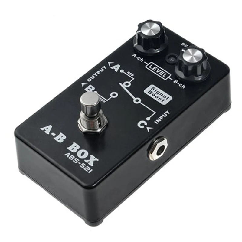 

New BELCAT Mini Guitar Effect Pedal Supper ABS-521 Genuine Belcat Guitar Amp Switcher ROHS A-B BOX