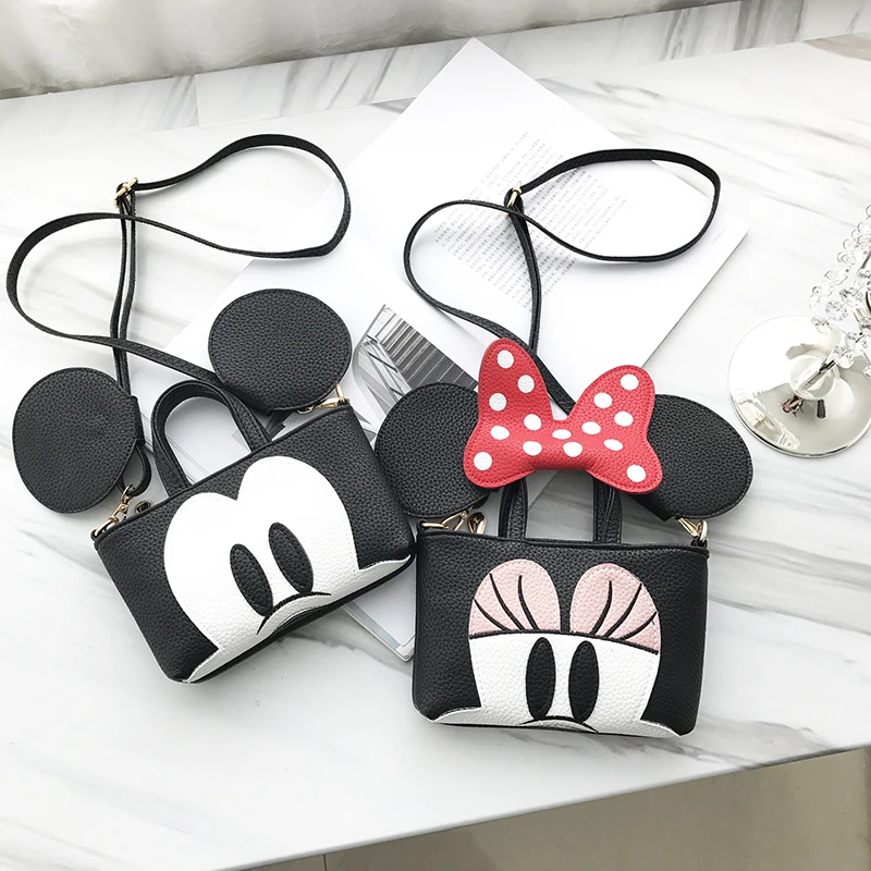 لطيف الأزياء الكرتون آذان رقاقة و دايل مصغرة صغيرة المرأة حقيبة ساعي حقيبة يد بو الجلود Crossbody أكياس محفظة محفظة لطيف الأزياء الكرتون آذان رقاقة و دايل مصغرة صغيرة المرأة حقيبة ساعي حقيبة يد بو الجلود Crossbody أكياس محفظة محفظة