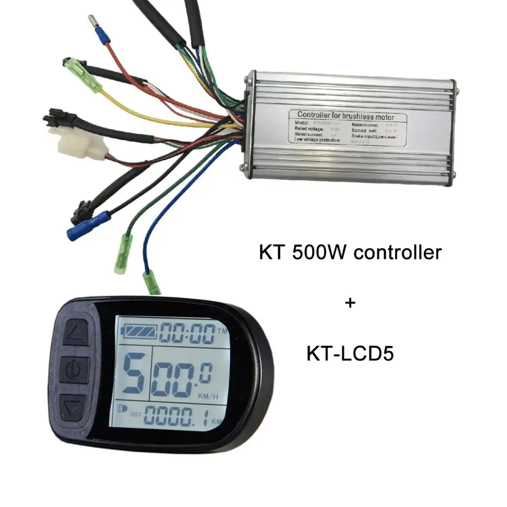 Контроллер KT 36V 48V 500W контроллер для электрического велосипеда с