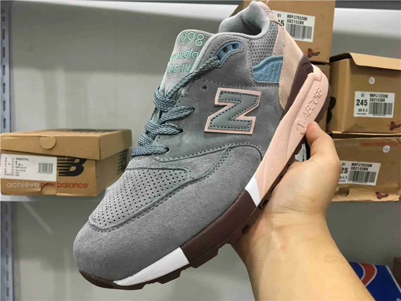 New Balance 998, Ретро Аутентичные мужские/wo мужские кроссовки, новые цвета, дышащие, Nb998, уличные кроссовки, европейские размеры 36-44