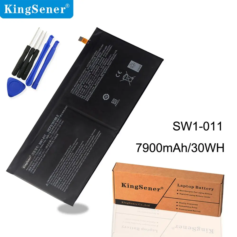 

KingSener New SW1-011 Battery For ACER N16H1 SW1-011 1ICP3/101/90-2 Switch One 10 10.1" Tablet PC 3.8V 7900mAh/30Wh