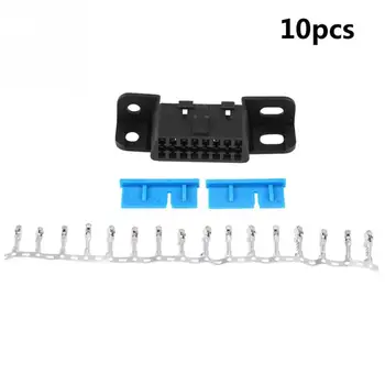 

Car Accessories OBD2 II 16Pin Female Connector OBDII Cable Car Auto Adapter Plug Shell Kit for GM J1962 professional spare parts