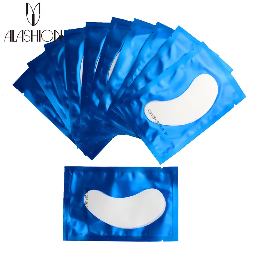 

Eyelash Extension Paper Patches Lint free Stickers for False Eyelashes 20/50/100 pcs Grafted Eyelash Under Eye Pads Pink