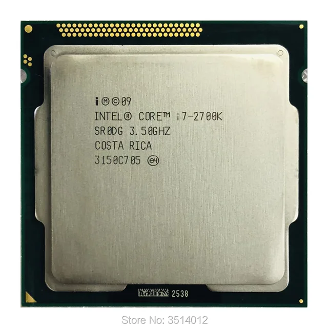 Intel Core I7 2700K I7 2700K 3 5 GHz Quad Core CPU Processor 8M 95W LGA intel-core-i7-2700k-i7-2700k-3-5-ghz-quad-core-cpu-processor-8m-95w-lga