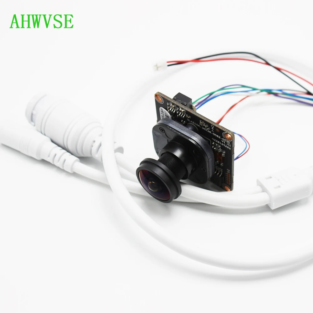 

HD 2MP 1920*1080P IP Camera Module Surveillance Video Camera CCTV H.265 2MP IP Camera DC 12V with Fisheye 1.8mm Lens