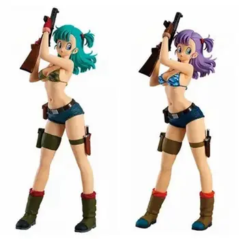 

Dragon Ball Flash Charm Bulma Camouflage Uniform Bikini Boomer Boxed Hand to Do
