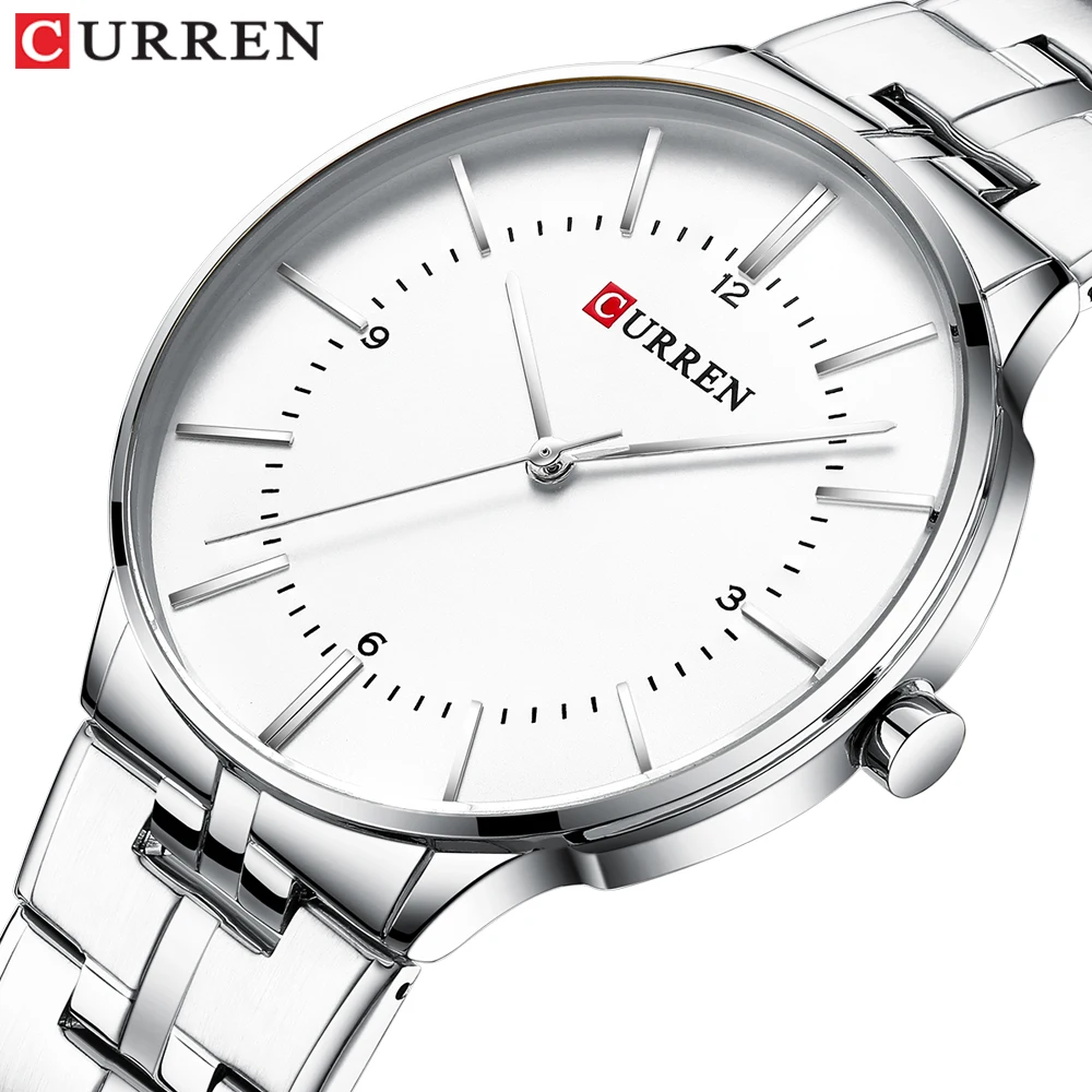 

2023 CURREN Relogio Masculino Mens Watches Fashion Wristatch Stainless Steel Quartz Wrist Watch For Men Clock Hour Montre Homme