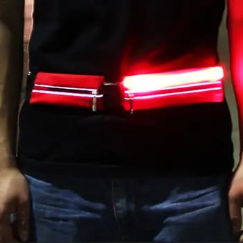 

Night Outdoor Running Waist Bag LED Luminous Multi-functional Outdoor Sports Riding Waterproof Waist Bag