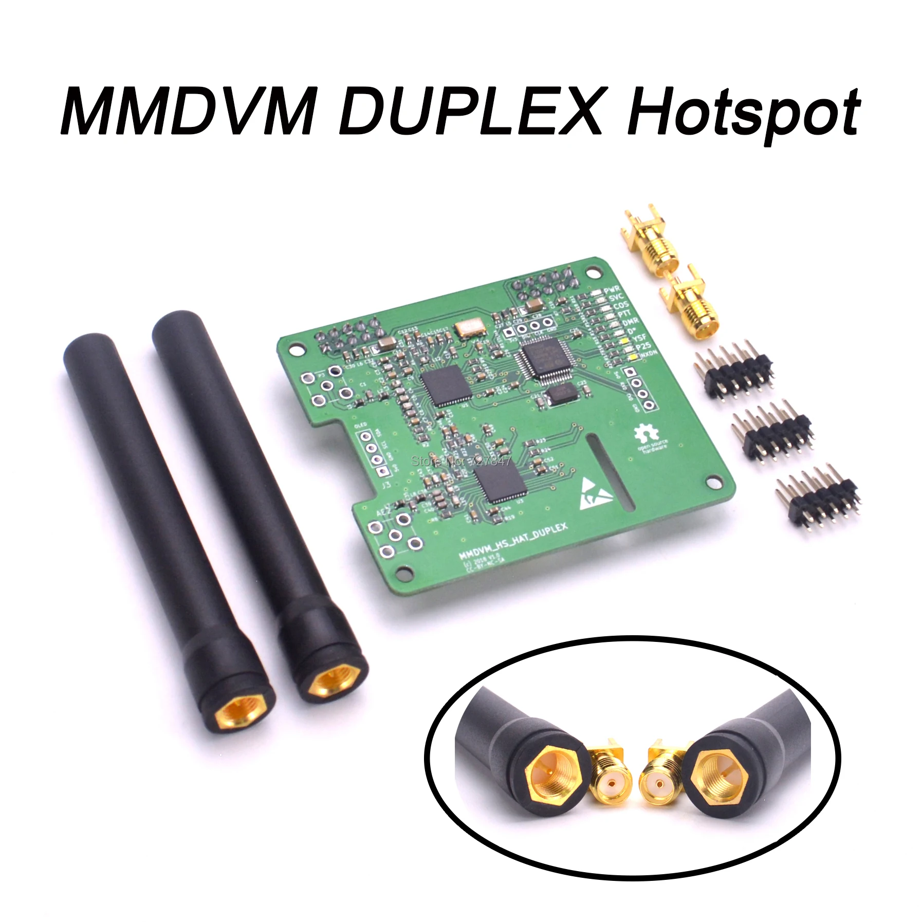 

NEW MMDVM DUPLEX hotspot Support P25 DMR YSF NXDN DMR SLOT 1 + SLOT 2 for Raspberry pi