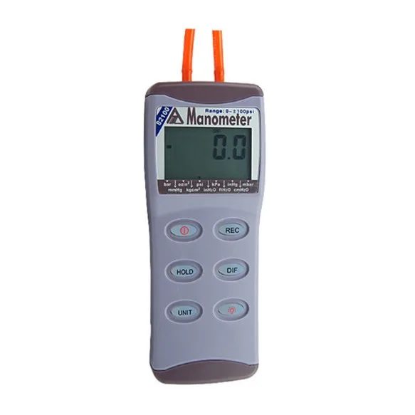 AZ82100 цифровой манометр 100psi AZ 82100Differential манометр|manometer digital|manometer pressuremanometer gauge |