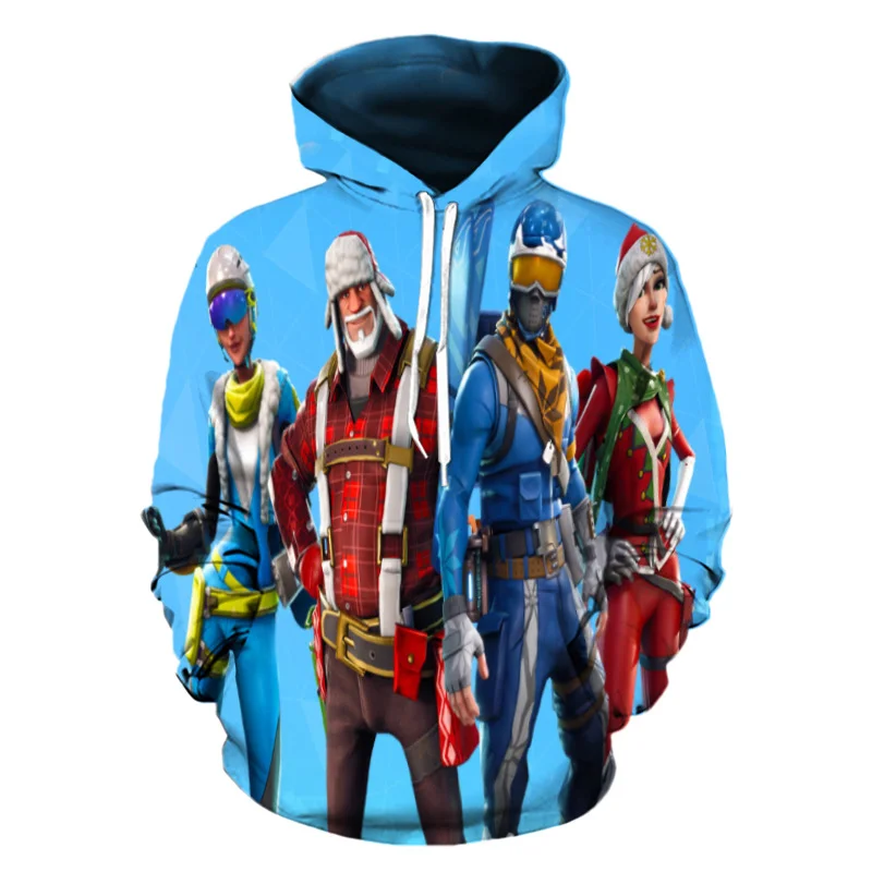 Fans Wear Sudadera Anime Hoodie Battle Royal Men 3D Print Streetwear Hip Hop Punk