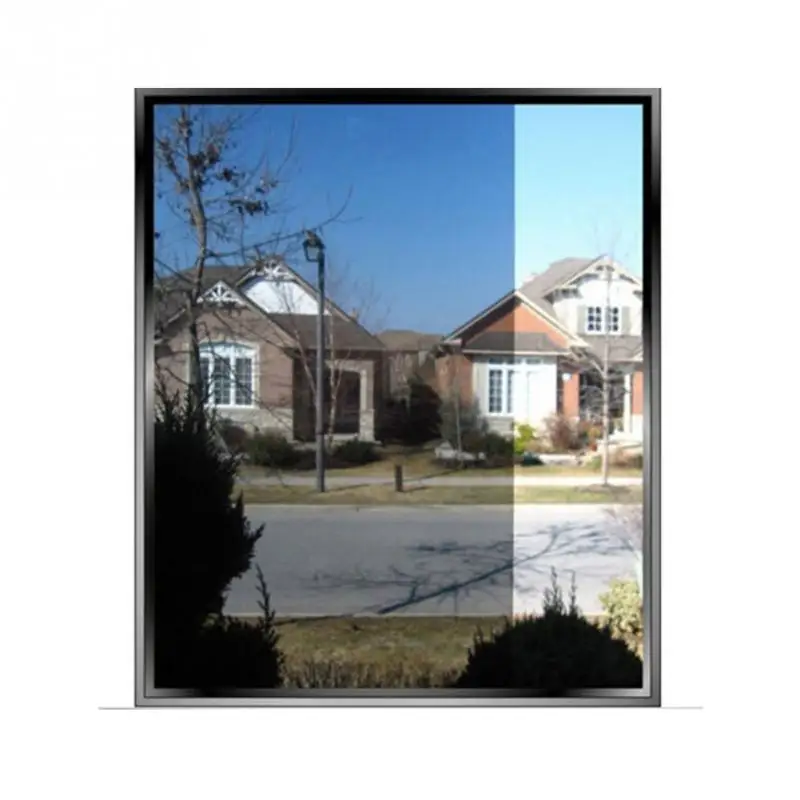 

Window Film One Way See-Through Mirror Insulation Stickers Solar Reflective