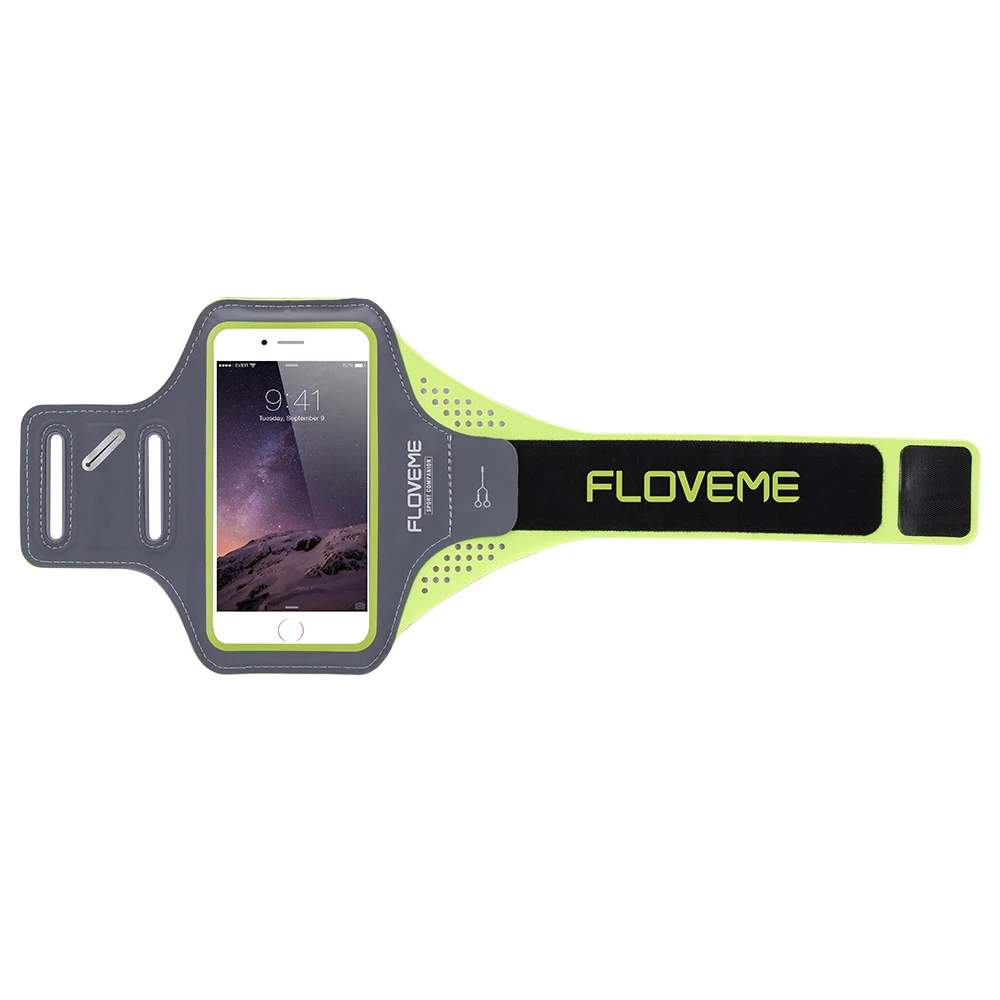 FLOVEME водонепроницаемый спортивный ремешок для iPhone 8 7 6 6S Plus чехол бега аксессуар