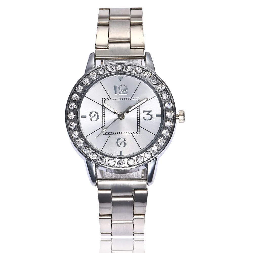 

Women Watches Fashion Ma'am Square Steel Bring Wrist Watch Diamond Alloy Quartz Relogio Feminino Montre Femme Relojes Fashion