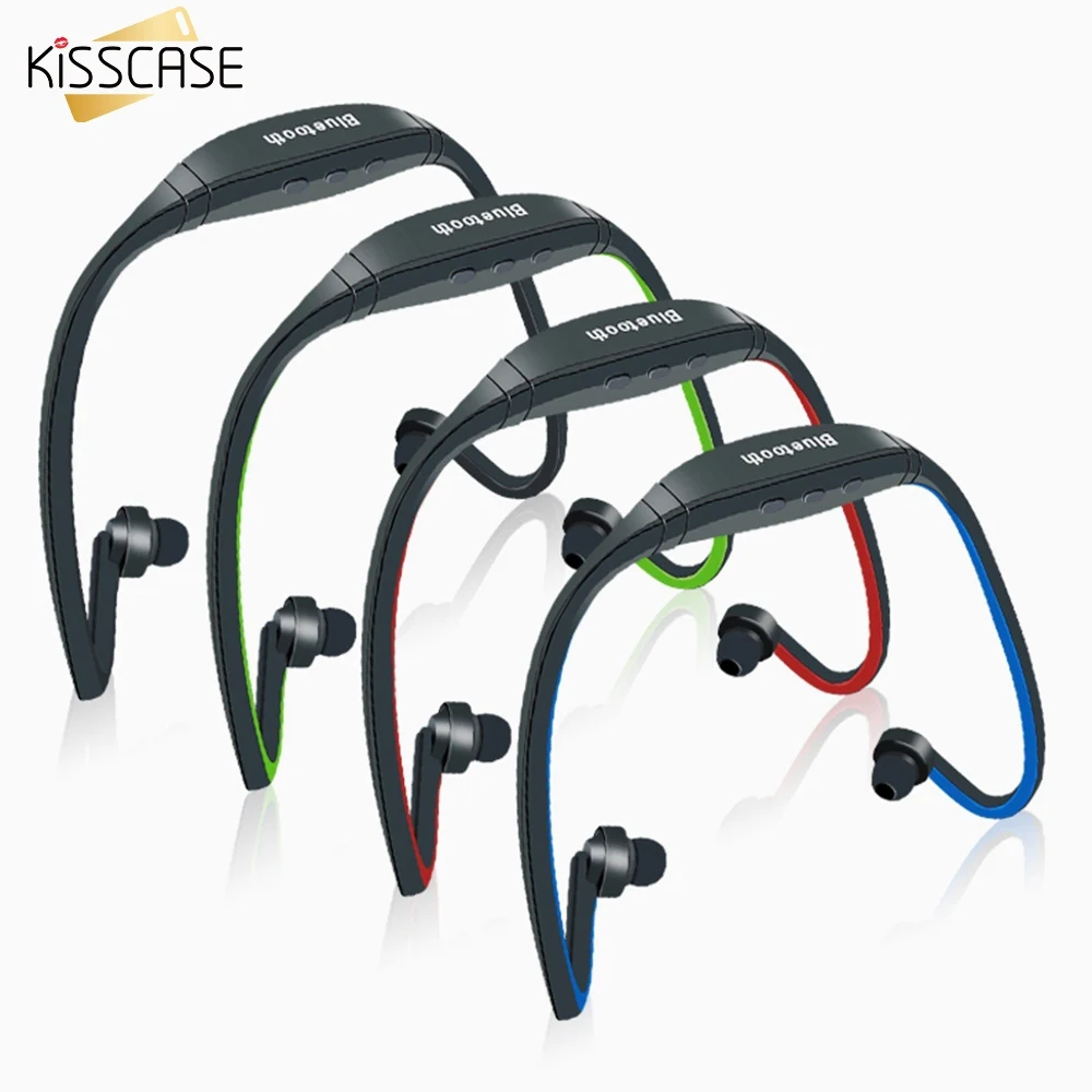 KISSCASE Bluetooth наушники спортивные беспроводные музыкальные Стерео Аудио гарнитура