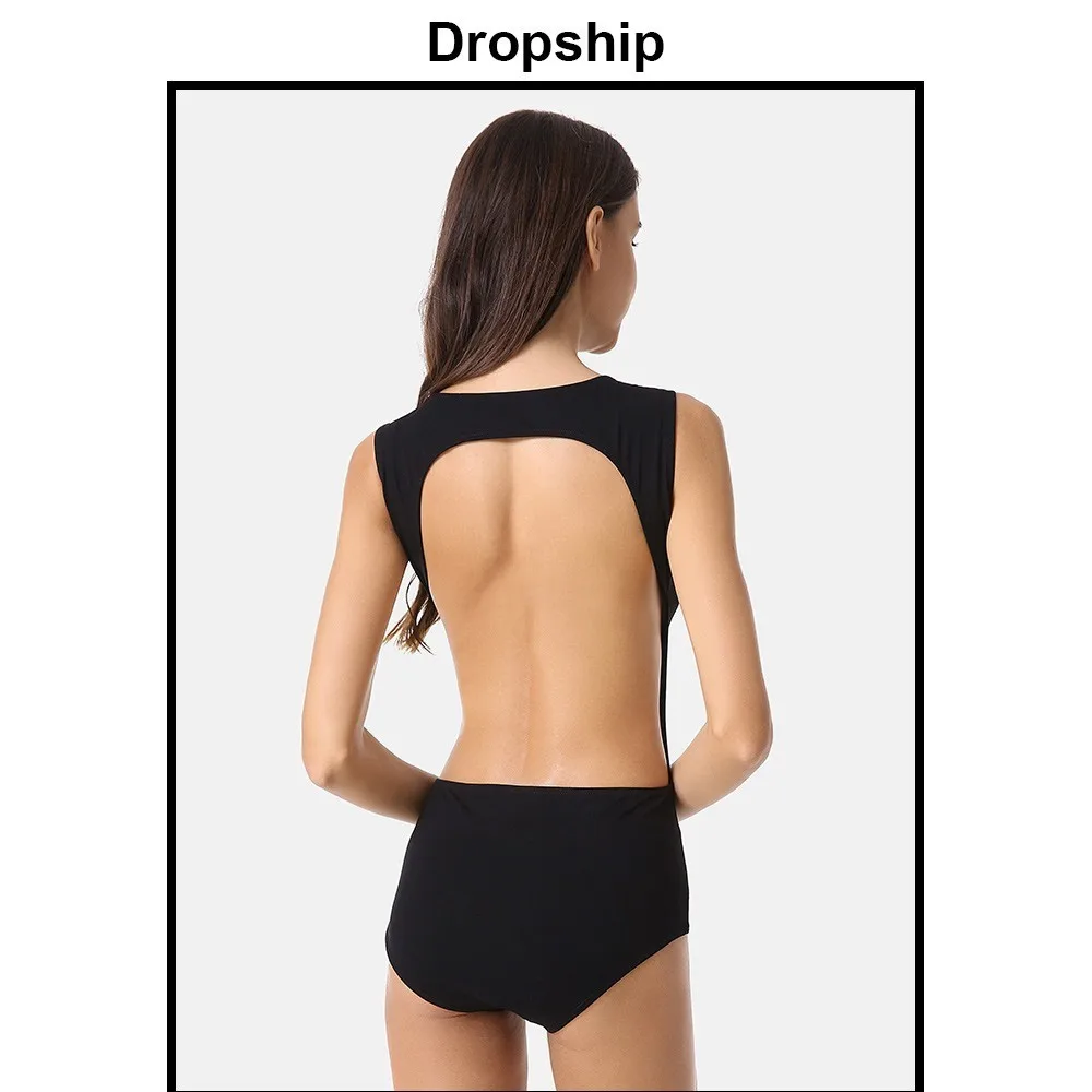 Streetwear Bodysuit Womens Rompers Jumpsuit Sexy Bodysuits Bodycon Overalls Sleeveless 2019 Summer Black Skinny Cotton Halter