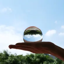8 см хрустальный шар Волшебная Сфера стеклянный глобус шарик для фотографии Хрустальный Ремесло Украшение