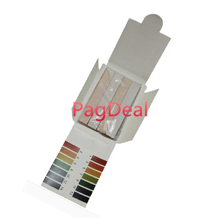 80x PH Paper Strips Litmus Tester Full Range 1-14 pH Alkaline Acid Tropical Fish Tank Water Test Strips