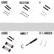Watch Accessories Parts Screws Connecting shafts for Suunto core X-lande Vectro AMBIT T series strap screws