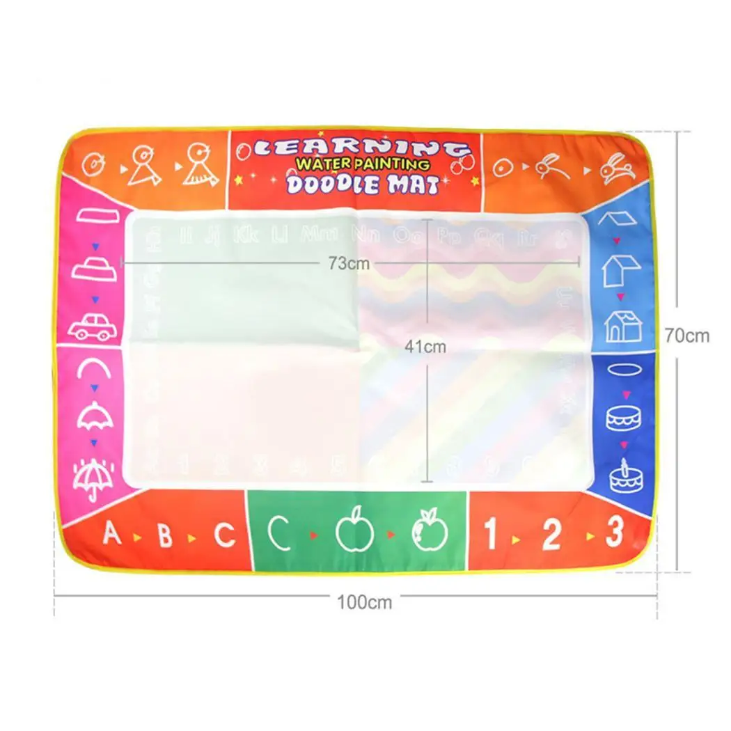 Children's Educational Multi-function Water Drawing Water canvas Color Over 3 Years Old Graffiti Kit Toys Carpet Blanket Children's Educational Multi-function Water Drawing Water canvas Color Over 3 Years Old Graffiti Kit Toys Carpet Blanket