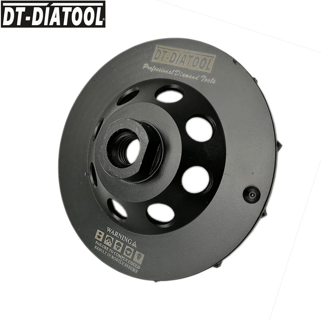 1piece Diamond Grinding Wheel Concrete Turbo Row Cup Grinding Wheel for Concrete Hard Stone with M14 Connection Dia 115mm/4.5"